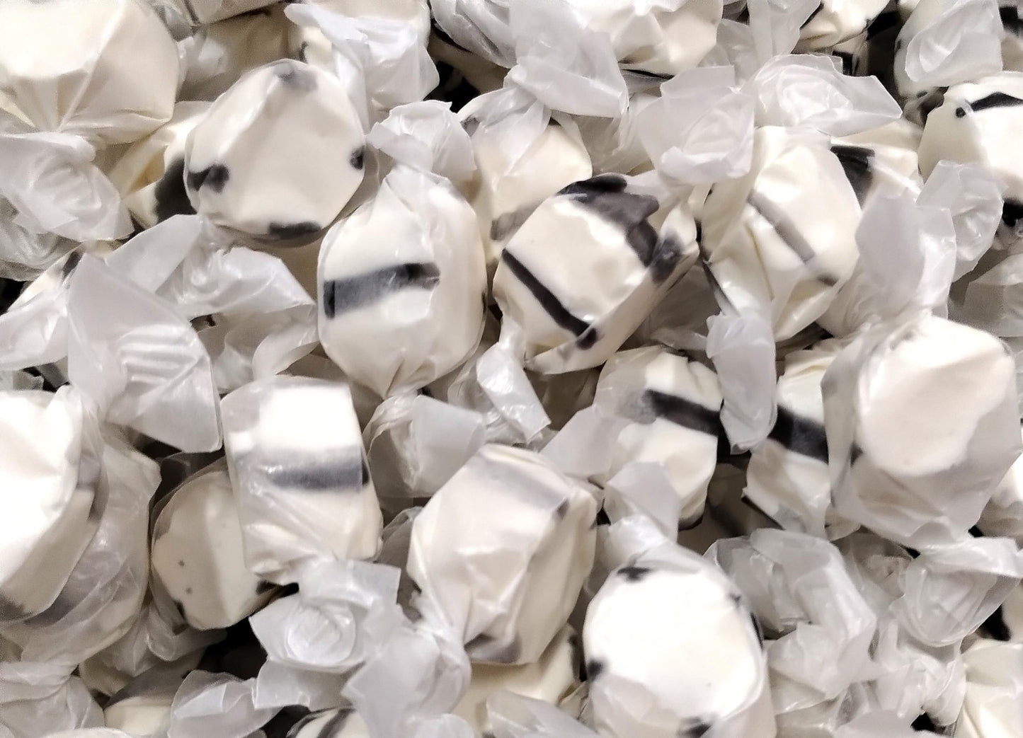 Black Licorice Salt Water Taffy -1.5 Lbs Of Fresh Delicious Individually Wrapped Chewy Taffy Candy