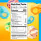 CRAZYOUTLET Salt Water Taffy Candy Mix - Assorted Tropical Fruit Flavors - 1 Pound Bag - Chewy Individually Wrapped Taffies