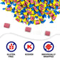 Fusion Sweets Dubble Bubble Original Flavor Gum - 1 lb Individually Wrapped Pink Chewing Gum
