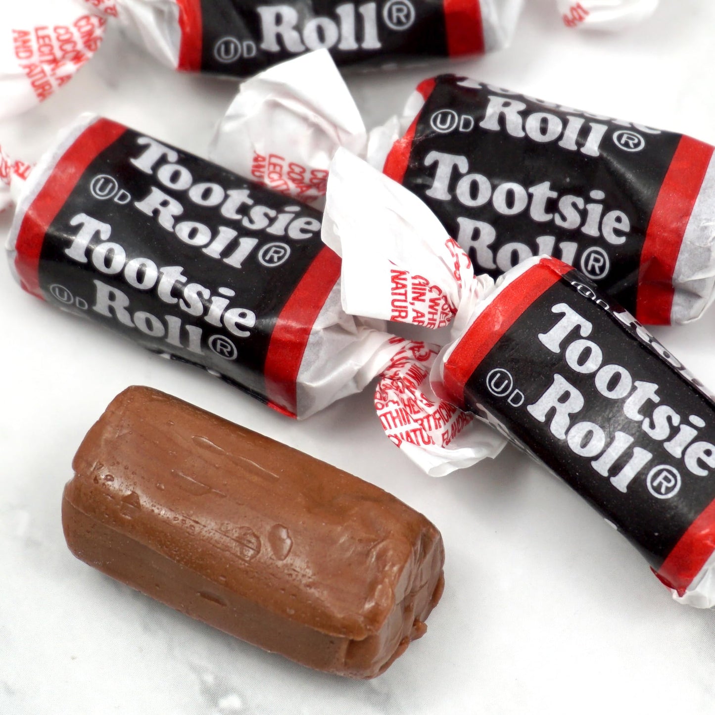 Tootsie Roll Midgees, 1lb Bulk Bag (Approx. 70 Pieces), Mini Chewy Candy, Individually Wrapped Bulk Candy, Chocolate Candy, The