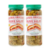 Central Grocery Olive Salad - 16 Oz (Pack Of 2) Perfect For Muffulettas, Sandwiches, Pizza Toppings, Pastas, Hot Dog Topper, Sal