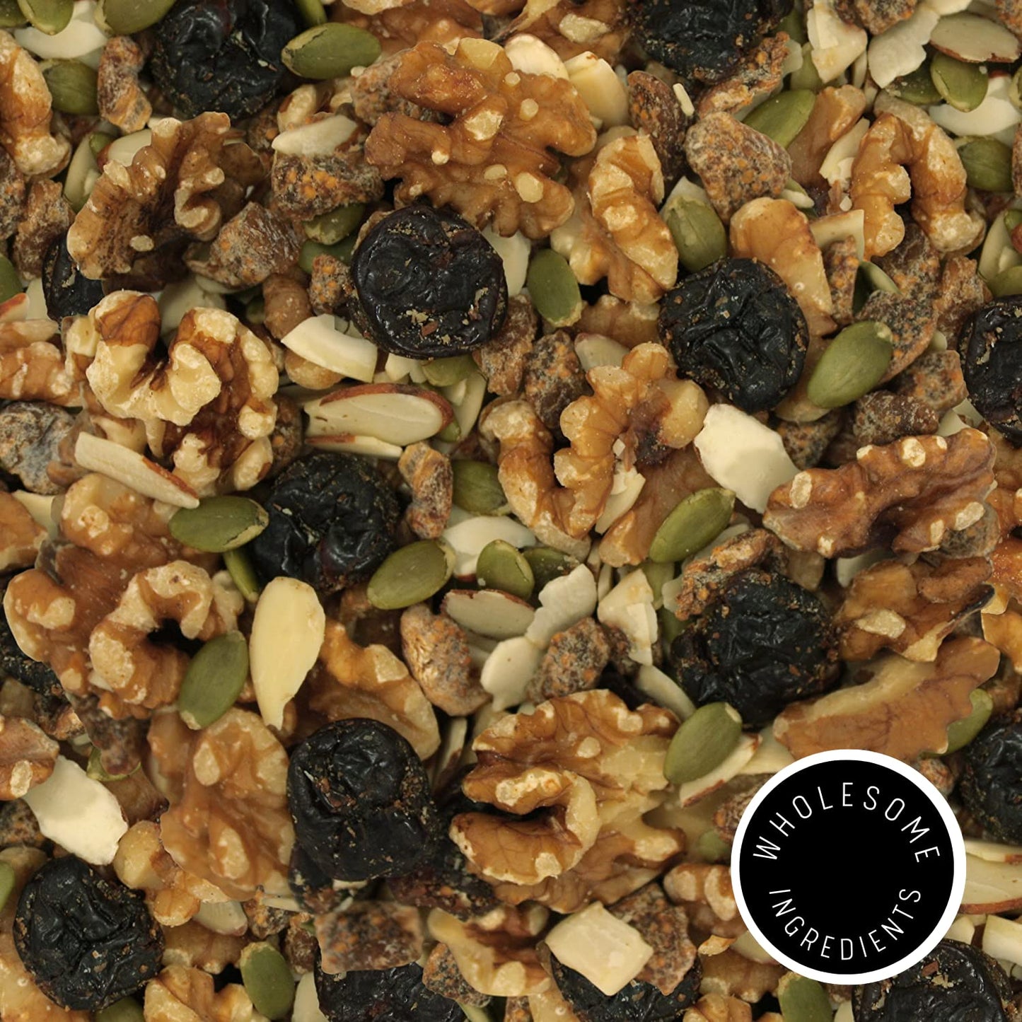 Modern Mill Mixed Salad Topper - Dried Figs, Walnuts, Almonds, Cherries, Pumpkin Seeds - Gluten Free, Vegan - 6 oz (3 Pack)