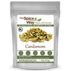 The Spice Way Cardamom Pods- (4 Oz) Whole Green Cardamom Pod Kosher By Ok