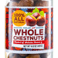 Gourmanity Chestnut Jar, Chestnuts From Ardeche, France, Roasted Chestnuts Peeled And Ready To Eat, Great For Cooking, Baking &
