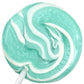 Aqua Light Blue Lollipops, 24 Pack, Blue Suckers, Blue Lollipops Individually Wrapped, Blue Lollipop Suckers Bulk, The Hampton P