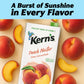 Kerns Peach Juice Nectar - Peach Nectar Made with Fresh Fruit Puree - Fruit Juice Concentrate for Smoothie Mix  Cocktail Mixers & Kids Drinks & Beverages - 64oz  8 Pack Carton
