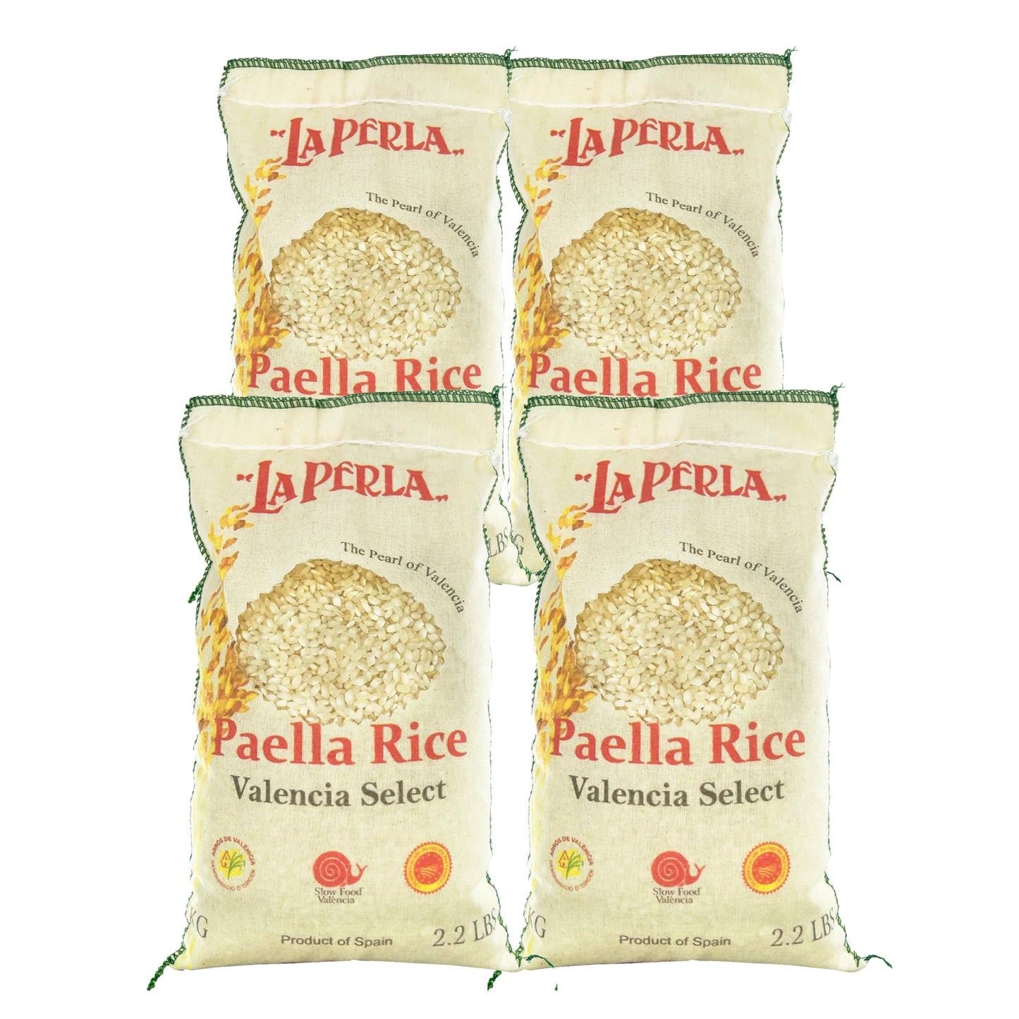 La Perla | Paella Rice | Valencia Select | Denomination of Origin Valencia Spain | Slow Food Valencia Certified | Ideal For All 