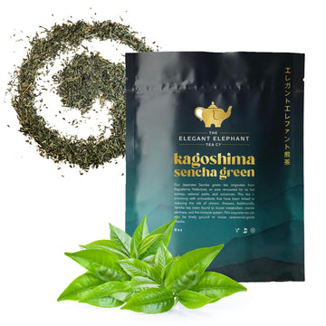 Sencha Green Tea - Loose Leaf Japanese Tea from Kagoshima - Ceremonial Grade Matcha Alternative - Detox & Immune Support Drink -