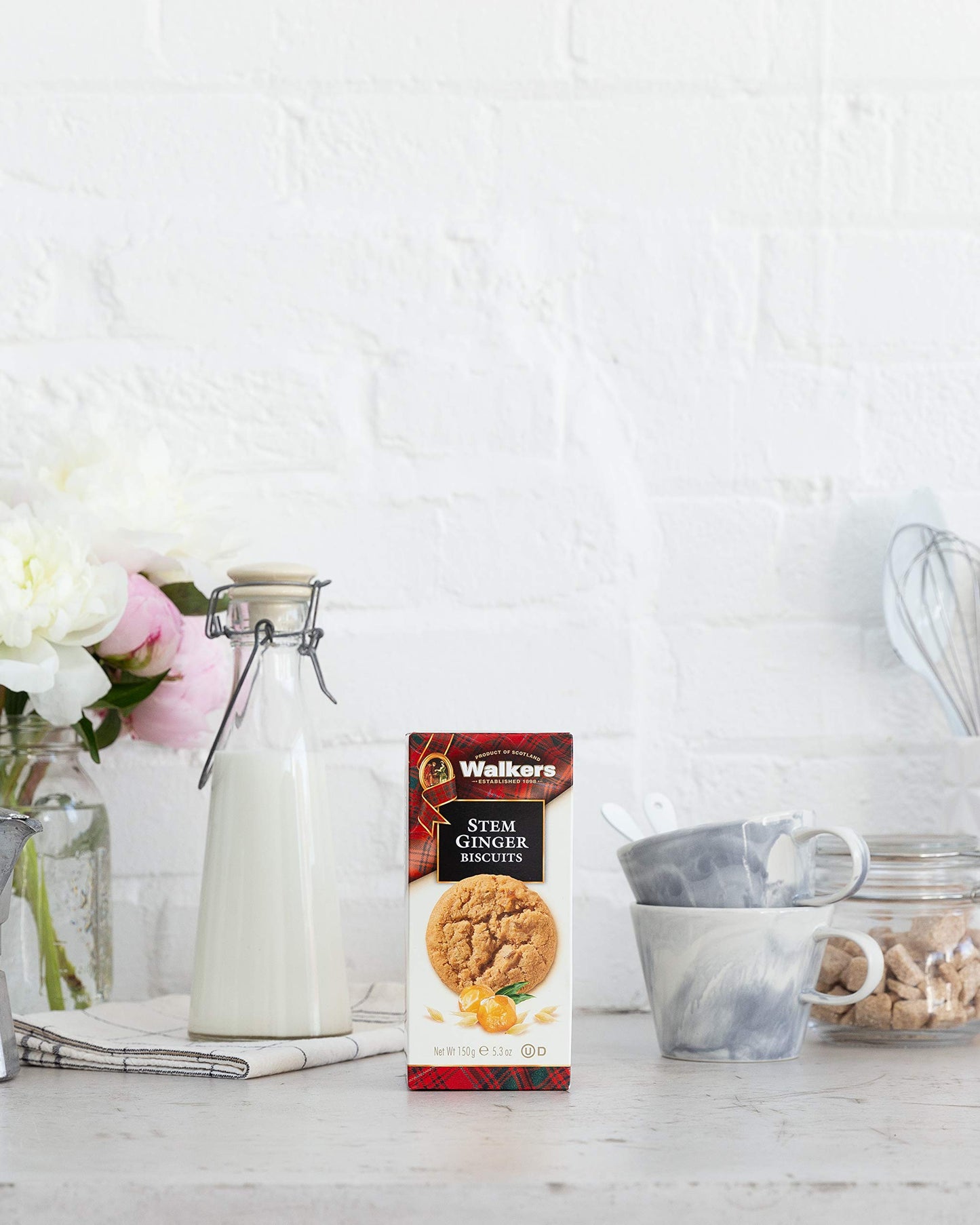 Walker'S Shortbread Stem Ginger Cookies, Scottish Style Cookies, 5.3 Oz Box