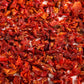 Gourmanity Dried Red Bell Peppers, Flavorful Diced Peppers, Fresh And Appetizing, Perfect For Ramen Bae Ramen Toppings Soups Stir-Frys And Stews, All Natural, Resealable 4Oz Bag.
