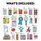 Birthday Care Package (50 Count) Snacks Food Cookies Bar Chips Party Variety Gift Box Pack Assortment Basket Bundle Mix Treat Co