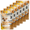 Barnana Organic Chewy Dipped Banana Bites, Peanut Butter, 3.5 oz (6-Pack), USDA Organic, Kosher, Paleo
