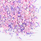 Edible Seashell Sprinkles For Cake Decorating, Seashells Cake Decorations Mix, White Pink Pearl Sprinkles, Jimmy, Confetti, Perf