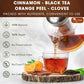 TOG999 Herbal Tea - Special Blend of Cinnamon, Black Tea, Orange Peel & Cloves, 120 Tea Bags, 100% Natural Ingredients, Vegan