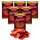 Bridgford Sliced Pepperoni - Gluten-Free, Zero Carb, Ready-to-Eat - 5 oz Pack of 6