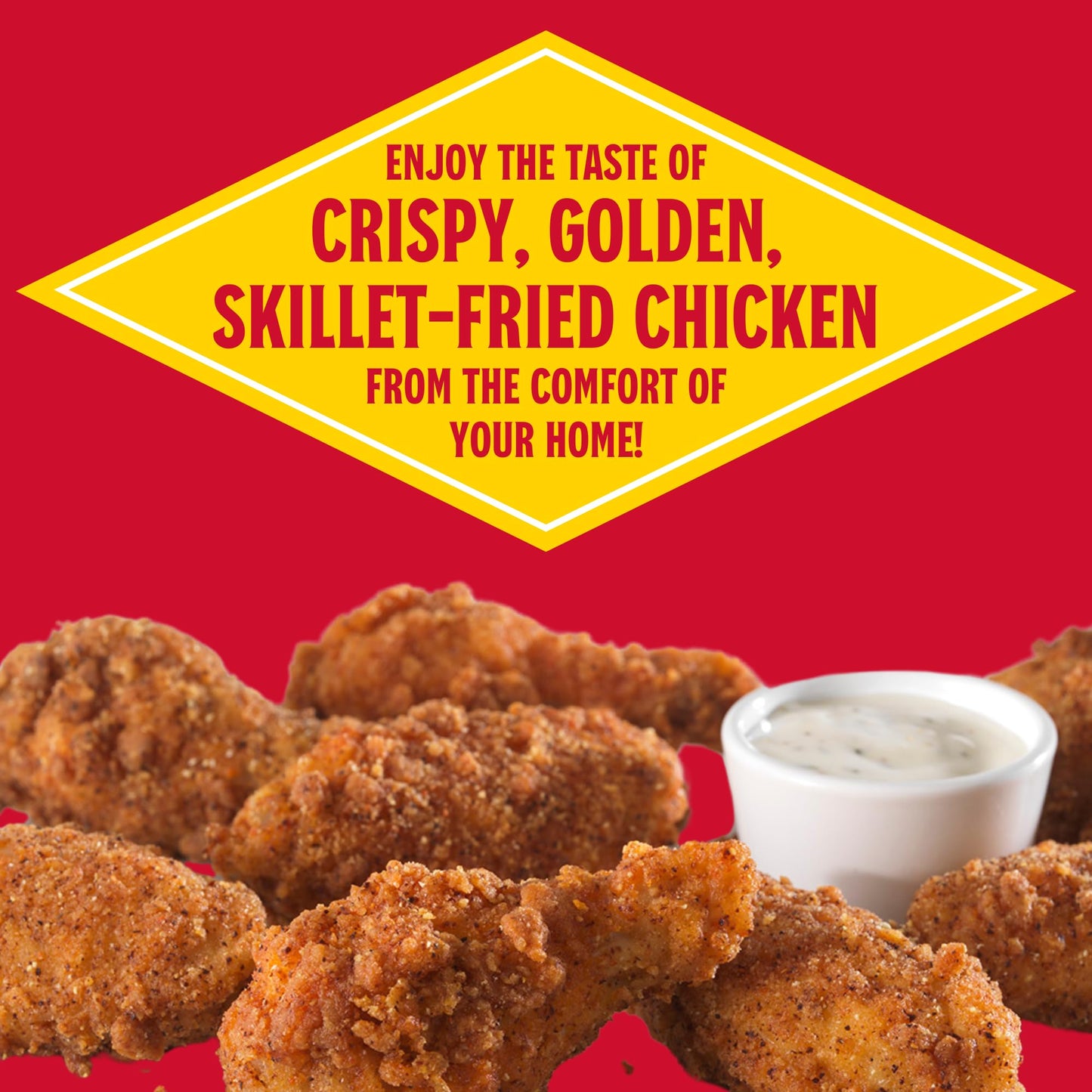 Louisiana Fish Fry Chicken Seasoned Coating Mix Variety Pack - Authentic Cajun Flavor for Fried Chicken Wings, Sandwiches, and Tenders