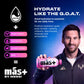 M?s+ By Messi Greatest G  Sports Drink & Hydration Beverage  Natural Flavors with Vitamins and Electrolytes  No Artificial Sweeteners or Colors  12-pack