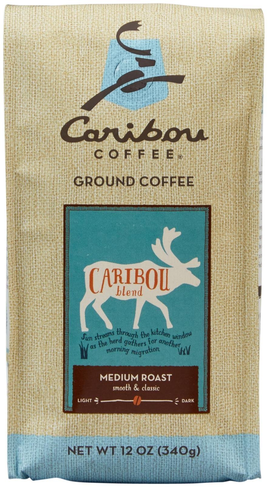 Caribou Coffee Ground Coffee Caribou Blend, 12 Ounce