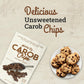 Missy Js Organic Unsweetened Carob Chips, Vegan, Gluten-Free, 8 Oz, Chocolate Flavor