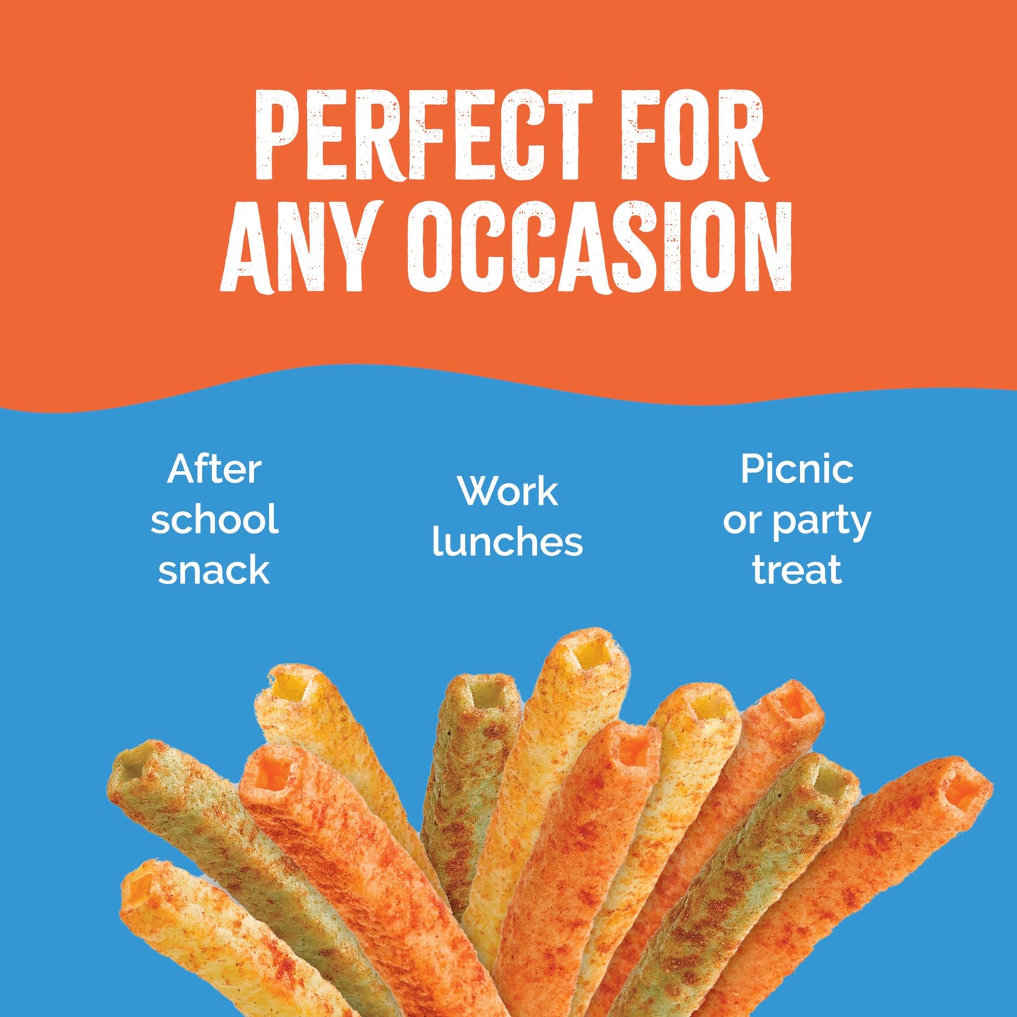 Sensible Portions Veggie Straws, Screamin' Hot Flavor, Gluten-Free Chips, 6 Ounce Bag, 6-Pack