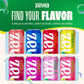 Zevia Zero Calorie Energy Drink, Pineapple Paradise, 12 Fl Oz, Pack of 12, Clear