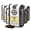 Charleston Coffee Roasters | Specialty Organic Whole Bean Coffee | Hand Picked, Premium Slow Roast | (Breakfast Blend, Medium Roast) 12Oz, 6 Pack