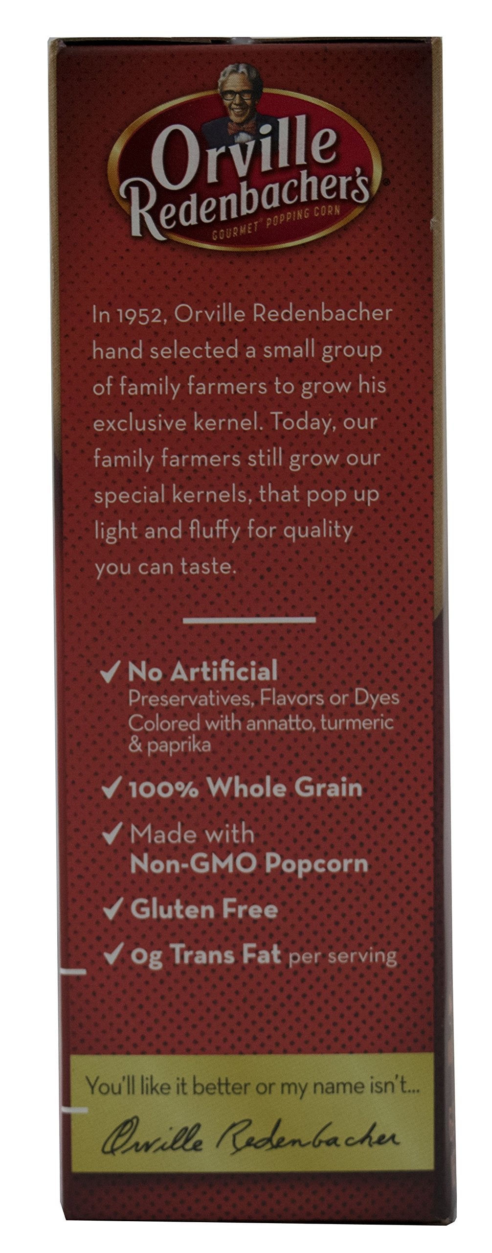 Orville Redenbacher Light Butter Popcorn, 8.07 oz, 6 Count Pack, 3 Pack