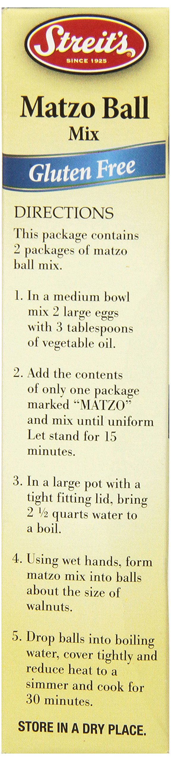 Streit'S Matzo Ball Mix, Gluten Free, Kosher, 4.5 Ounces (Pack Of 12)