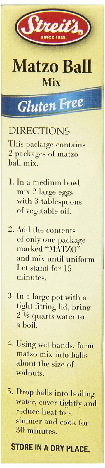 Streit'S Matzo Ball Mix, Gluten Free, Kosher, 4.5 Ounces (Pack Of 12)