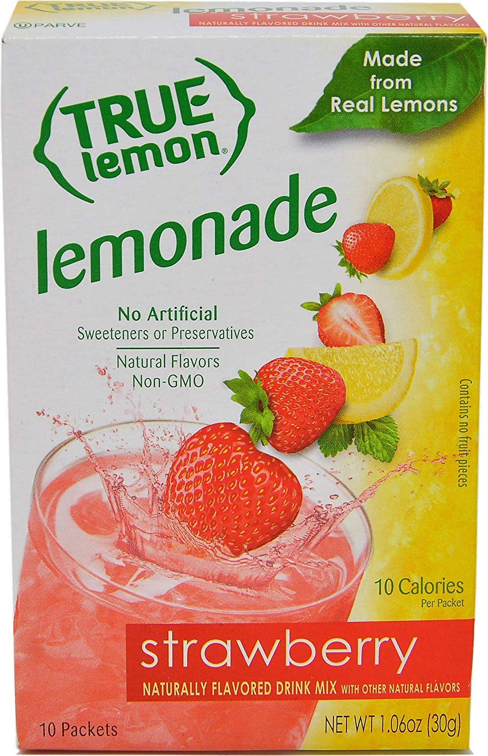 True Citrus Strawberry Lemonade , 10 Count (Pack Of 4)