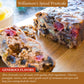 Williamsons Spiced Fruitcake, Fruit Cake, Freshly Made, Gourmet Snack, Food Gift with Fine Fruits and Nuts (20 Ounce, Pack of 1