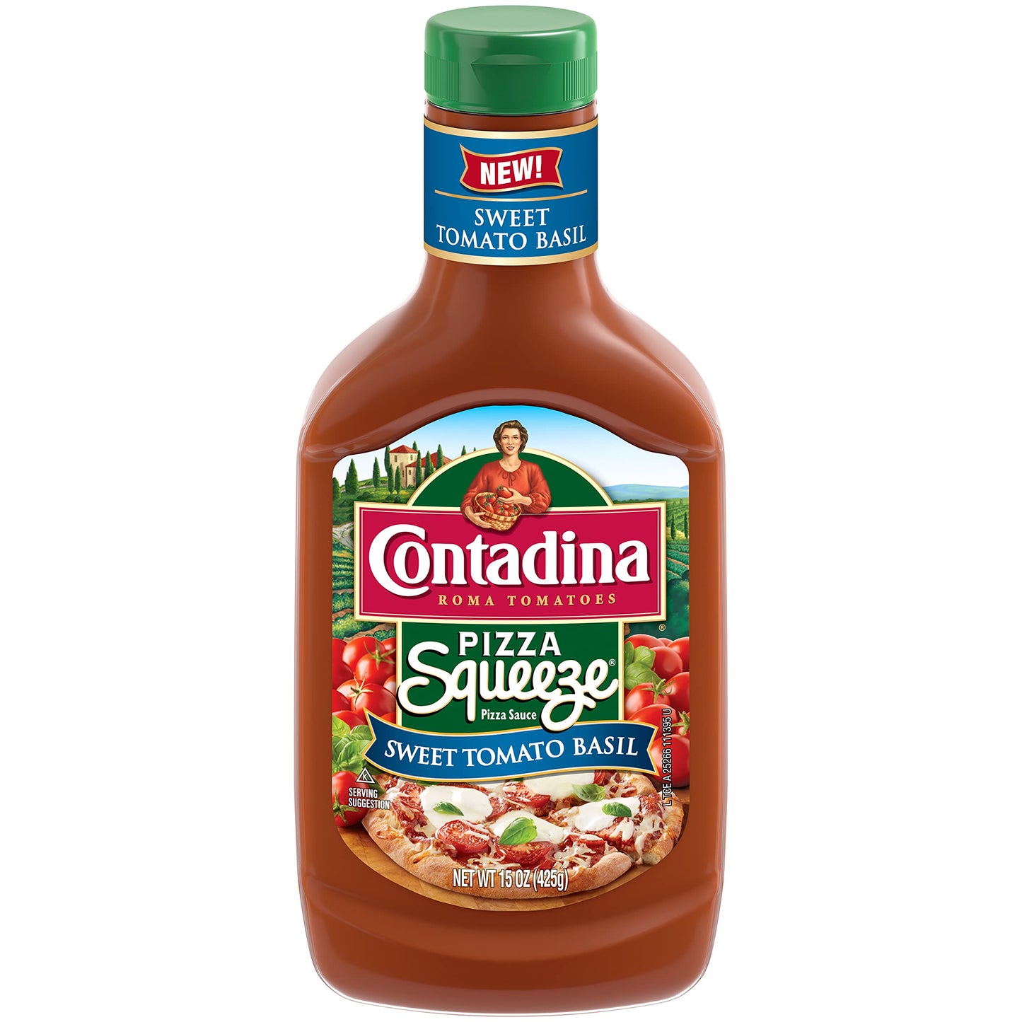 Contadina Tomato Basil Pizza Squeeze, 15 oz (Pack of 1)