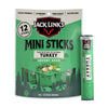 Jack Link's Mini Turkey Sticks, Savory Herb Flavor - 8g of Protein Snacks, Under 100 Calories, On the Go Snacking, Keto & Paleo 