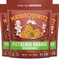 Manischewitz Pistachio Orange Macaroons, 10 oz (3 Pack) | Coconut Macaroons | Resealable Bag | Dairy Free | Gluten Free Coconut 