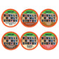 Double Donut Coffee Decaf Flavored Coffee Variety Pack - 72 Count for Keurig - 6 Traditional Flavors