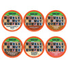 Double Donut Coffee Decaf Flavored Coffee Variety Pack - 72 Count for Keurig - 6 Traditional Flavors