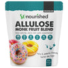 Monk Fruit Sweetener With Allulose Granular- 1:1 Sugar Substitute, Keto - 0 Calorie, 0 Net Carb, Non-Gmo (5 Lb / 80 Oz)