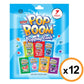 Tiltay Pop Boom Popping Candy - 7 Flavor Assortment, Strawberry, Green Apple, Blue Raspberry, Watermelon, Grape, Pineapple, Cott