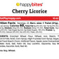 Sweet Roots Cherry Licorice Twists - 1 Bag (16 oz) - Jumbo Size Licorice Sticks | Made with Real Fruit Juice Concentrate | Vegan