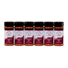 Firecreek Snacks Smokehouse Bbq Rub, Seasoning For Ribs, Chicken, And Brisket, Dry Rub, No Msg, 6 Pack, Maroon Label (Fc2006-Cp)