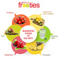 Frooties   Berry compact pieces, 100% Natural, Sugar Free, 20 Count (Pack of 2), Nature Green