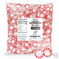 Taboom Bulk Starlight Peppermints Hard Candy - 2 Pound, 144 Individually Wrapped Discs for Holiday Parties and Treats