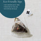 Art of Tea Pacific Coast Mint Peppermint Tea Bags - 12 Eco-Friendly Pyramid Sachets, Naturally Caffeine Free