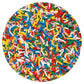Rainbow Sprinkles Jimmies 3.17 Oz, Sprinkles For Cake Decorating, Cake Sprinkles, Sprinkles For Baking, Ice Cream & More, The Ha