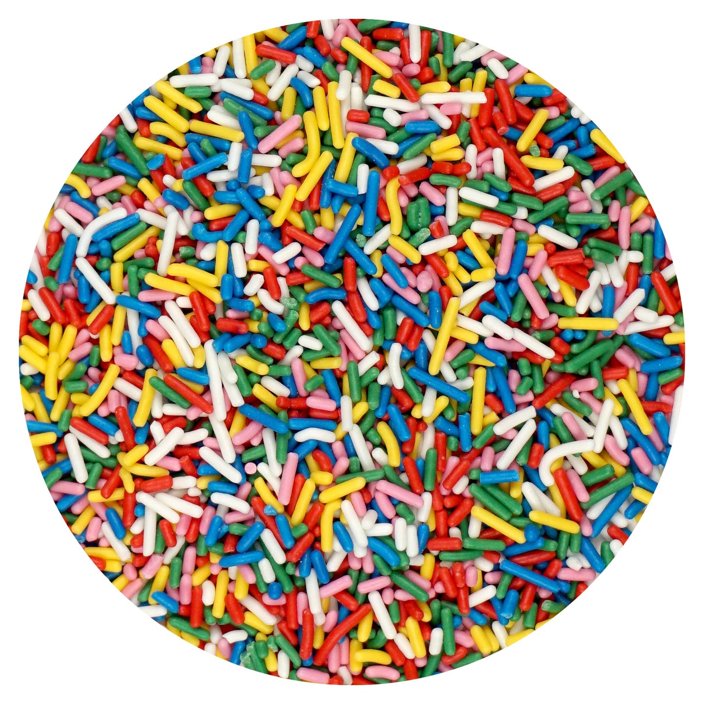 Rainbow Sprinkles Jimmies 3.17 Oz, Sprinkles For Cake Decorating, Cake Sprinkles, Sprinkles For Baking, Ice Cream & More, The Ha