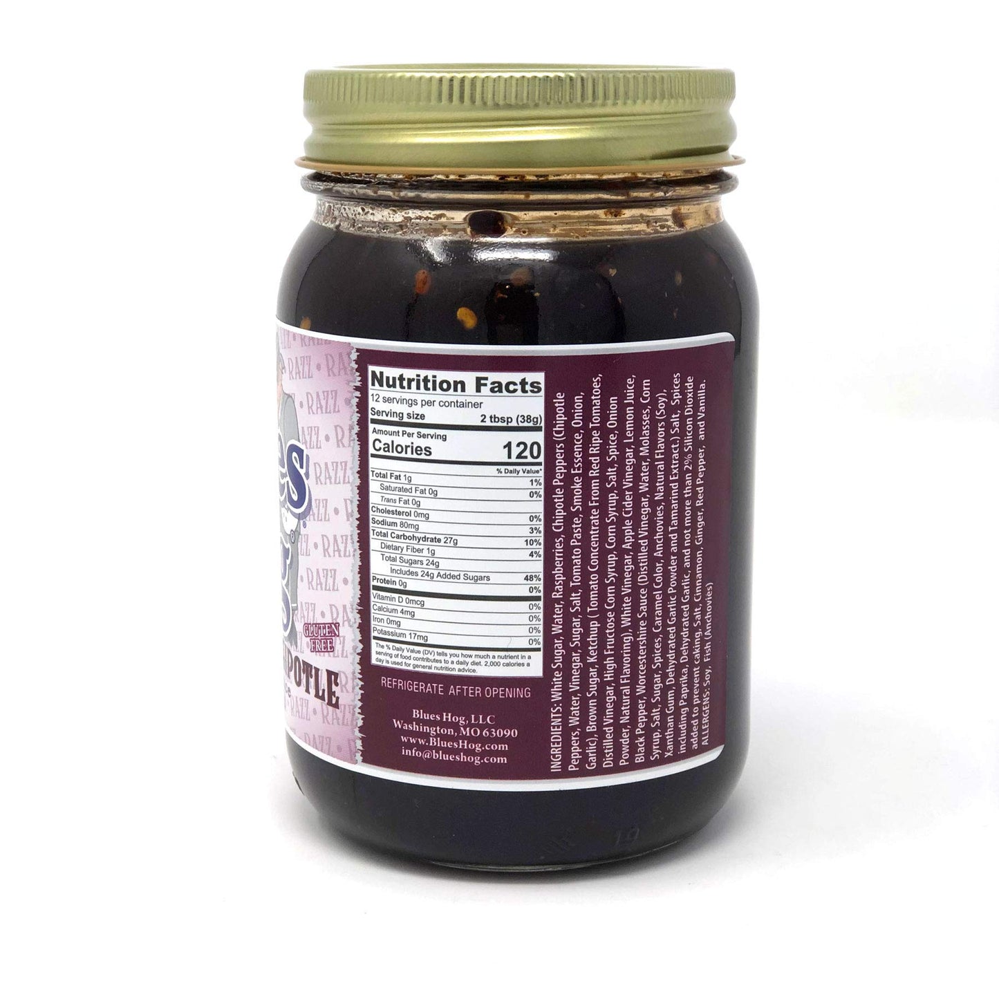 Bbq Sauce Rasp/Chip 19Oz (Pack Of 6)