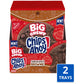 Chips Ahoy! Big Chewy Chocolate Chip Cookies, Chocolatey Brownie, 14 Snack Packs, Large, Brown