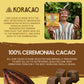 KORACAO Sustainably Harvested Cacao | Ideal Superfood for Everyday Bliss | Ceremonial Grade Cacao | Enhance Your Spiritual Journey with Ancient Superfood Delight - 1 Pound