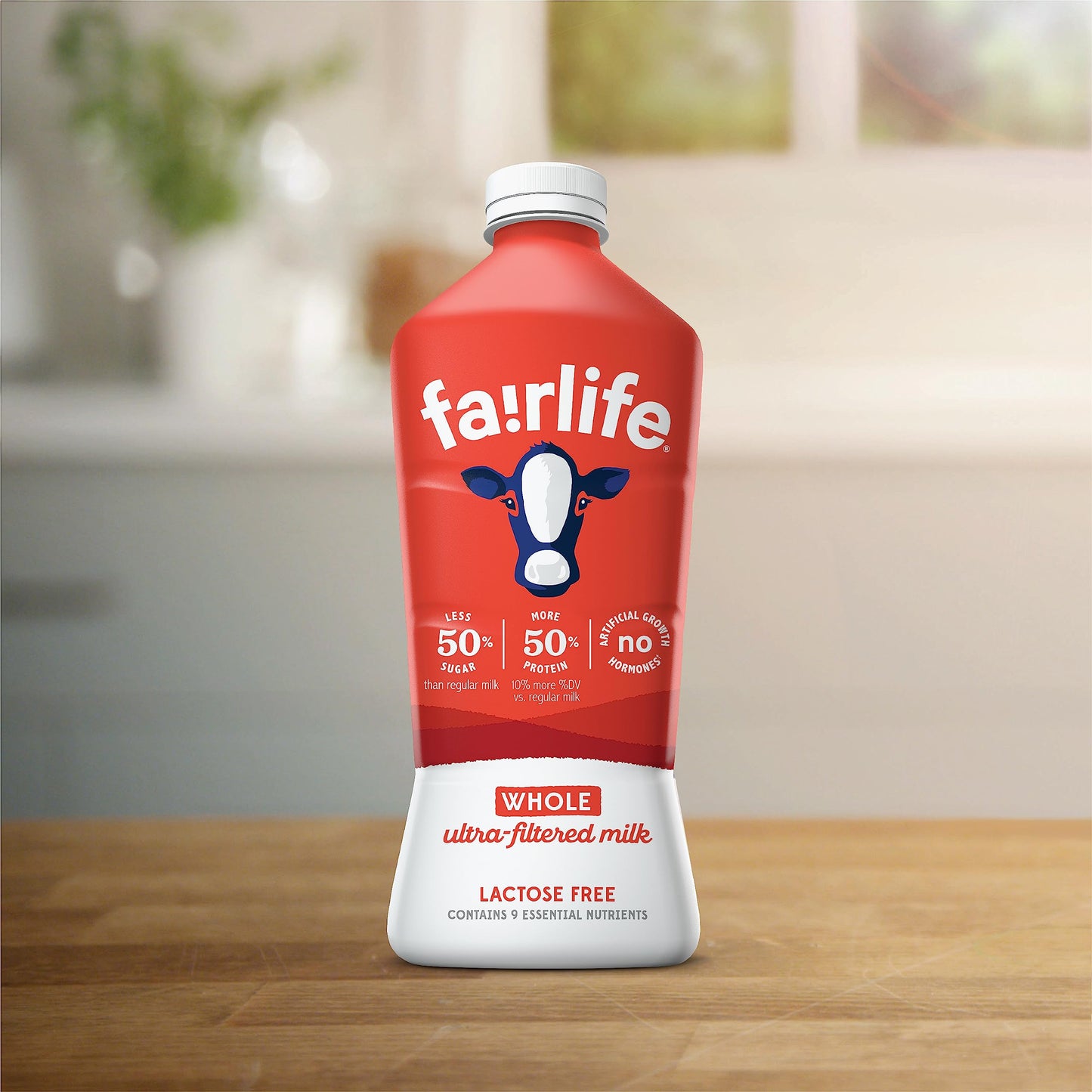 Fairlife Whole Fat Ultra Filtered Milk, Lactose Free, 52 Fl Oz