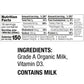 Horizon Organic Shelf Stable Whole Milk Boxes, 8 fl oz, 18 Count - 8g Protein per Serving, USDA Organic UHT from Pasture-Raised